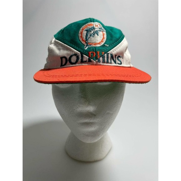 VTG Team NFL MIAMI DOLPHINS Hat For Child Adjustable Green Men's - Picture 1 of 7